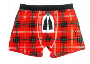 Kilt Boxershorts Royal Stewart Tartan Herren Größe S, M, L, XL Schottland - Bild 1 von 4