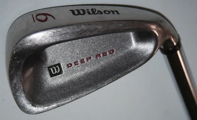 Wilson Deep Red 6 iron with Wilson Fat Shaft regular flex steel shaft +1/2" - Image 1 of 4