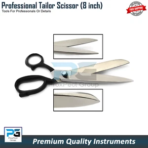 Tailor Scissor Material Cutting  Sewing/Dressmaking 8" Tailoring Scissors - Picture 1 of 7