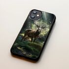For Samsung Galaxy A14 A13 A15 A53 A54 A32 A23 nature deer antlers forest
