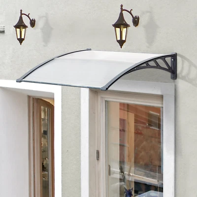 Elora Window Door Awning Outdoor Awning Canopy Shelter Rain Cover Patio 1.2/1.5m - image 1 of 4