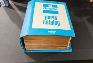 MOPAR PASSENGER CAR 1983 Parts Catalog Parts Dept. Dealership Book - Picture 1 of 13