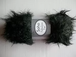 Herrschners Soho Fabulous Fur fuzzy eyelash yarn, Julep, 1 skein (109 yds) - Picture 1 of 2