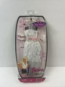 Mattel Barbie Party Perfect Fashion weißes Partykleid L9790 2007 - Bild 1 von 10