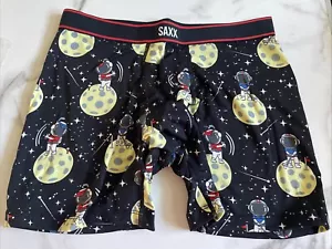 New SAXX Designer Mens Boxer Brief Underwear Ballpark Support Pouch Size M - Picture 1 of 6