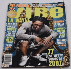 Vibe Magazine Lil Wayne (November 2007) NBA Preview - Picture 1 of 4