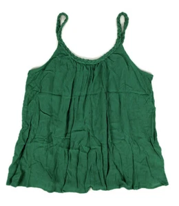 Target Mossimo Womens Tank Top sz XL Braided Cami Green Bird NWT $17 - Picture 1 of 9