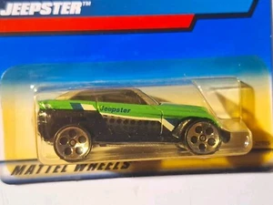 2000 Hot Wheels Jeepster Green #140 - Picture 1 of 2