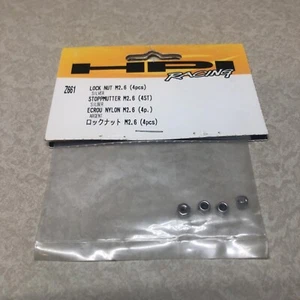 RC HPI M2.6 (5 mm) Lock Nuts Steel Silver (4) Z661 Savage21 Savage 25 - Picture 1 of 1