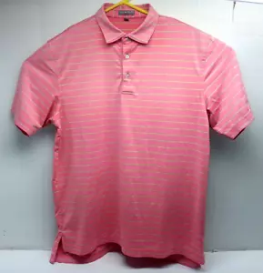 Polo Peter Millar estiva comoda a righe logo ricamato uomo TG LG OTTIME CONDIZIONI - Foto 1 di 5