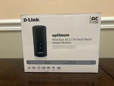 D-Link Optimum Wireless AC1750 Dual Band Smart Router speed-up to 1750 Mbps - Image 1 of 4