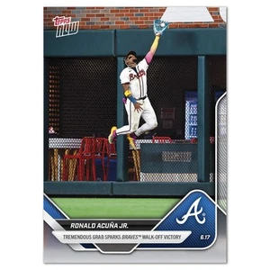 2025 Topps Now Ronald Acuna Jr. #309 Atlanta Braves - AUF LAGER - WALK OFF - Bild 1 von 2