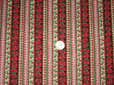 Strawberry Delight By Fabric Freedom of London #F227  45" Wide  BTHY - Image 1 of 4