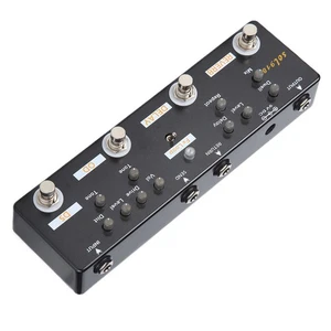 Guitar Effect Pedal 5 Modus Reverb Delay FX Loop Distory Overdrive True Bypass - Picture 1 of 12