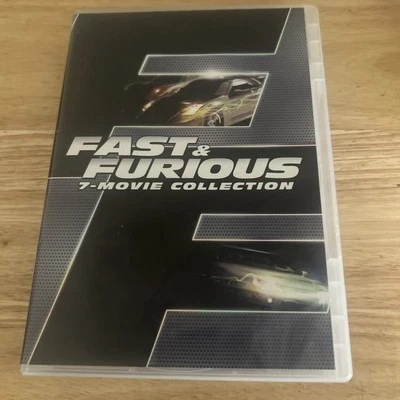 Fast & Furious 7-Movie Collection (DVD, 8-Disc) Authentic US Release - Image 1 of 4