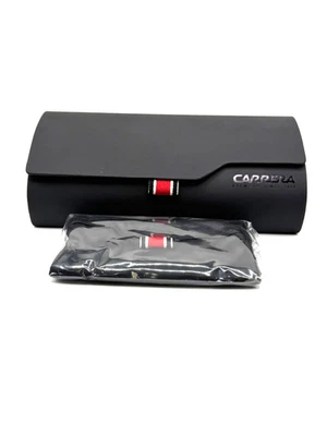 NEW CARRERA Hard Black Carrying Eye/Sunglasses Case With Pouch - Image 1 of 2