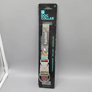 FuzzYard Gray COACHELLA Print Collar Large Puppy Dog NWT - Picture 1 of 10
