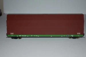 HO Scale Athearn Burlington Flat Car with Excessive Height Cover C54524 - Bild 1 von 2