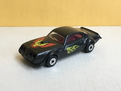 Matchbox Universal Associated Co. Pontiac Firebird  Black Bulgarian base - Image 1 of 4