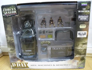 NEW💥SEALED GMC2.5TON CARGO TRUCK FORCES VALOR💥WW2NORMANDY1944D-DAY80030USA1/32 - Picture 1 of 16