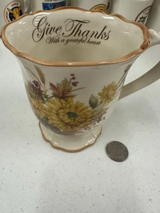 Cracker Barrel Kaffeebecher Danke mit dankbarem Herzen Familientraditionen - Bild 1 von 8