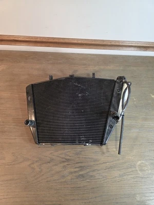 2009 铃木 GSXR1000 GSX-R 1000 原始设备制造商散热器带盖 — 第 1/4 张图片