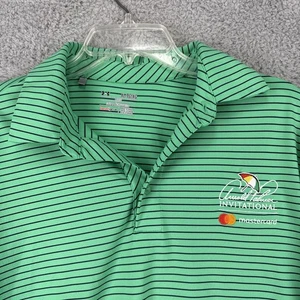 Camisa de golf Bay Hill Arnold Palmer clásica Under Armour para hombre XL rayas verdes - Imagen 1 de 9