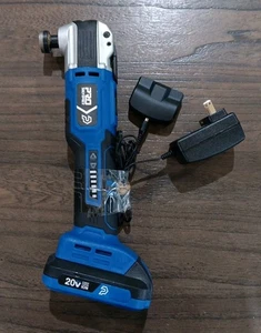 Multiutensile oscillante brushless velocità variabile Pro Stormer 20V con batteria 2Ah - Foto 1 di 10