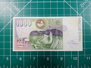 SPAIN 1000 PESETAS - CIRCULATED NOTE - Nice - Item 022 - Picture 1 of 4