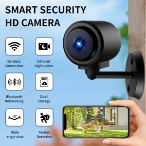 Mini Kamera 1080P Camera Außen Überwachungskamera IR Cam Nachtsicht mit Batterie - Picture 1 of 13