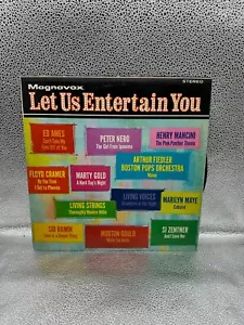 Magnavox Let Us Entertain You LP Record Album Vinyl - Imagen 1 de 2