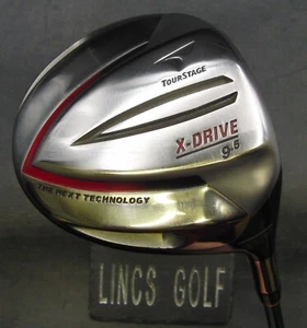 Bridgestone Tourstage X-Drive 9.5° Driver Stiff Graphite Shaft Golf Pride Grip - Picture 1 of 6