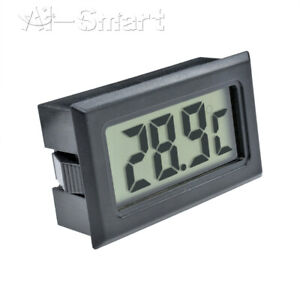 1PCS For Aquarium LCD Probe Fridge Freezer Kitchen Thermometer Thermograph New