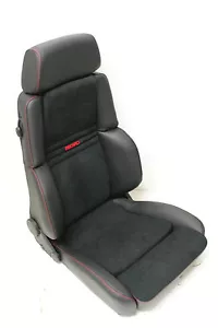 RECARO ORTOPÉDICO 04 PIEL ALCÁNTARA NUEVO CON PAQUETE AIRE ACONDICIONADO NEGRO - Imagen 1 de 3