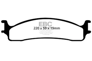 Pastillas de freno delanteras EBC Yellowstuff para camioneta Ram Dodge (EE. UU.) (2500) (2003 > 08) - Imagen 1 de 1