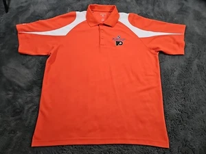 Antigua Philadelphia Flyers Orange Polo XL Winter Classic 2012 Pullover Shirt - Picture 1 of 13
