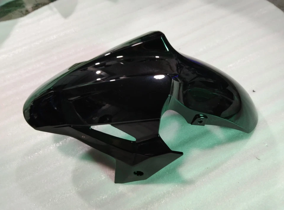 Protector guardabarros delantero ABS negro brillante abrazador de barro para ninja400 Z400 2017-2023 Foto 1 de 1