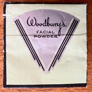 Rare 1930's Vintage Deco Woodbury "Radiant" Face Powder Unopened Sample - Picture 1 of 2