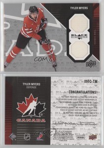 2011-12 Upper Deck Black Diamond Dual Jerseys Tyler Myers #09TC-TM
