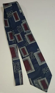 Corbata de cuello para hombre Town Craft 100 % poliéster en punta bloque formal 64" x 4" - Imagen 1 de 7