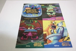 1995 Fleer Ultra Aaahh!! Real Monsters 7" X 5" 4 Card Promo Panel - Picture 1 of 4
