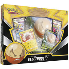 Bandai Spanish Pokemon Electrode Hisui V Collectible Card Game Box