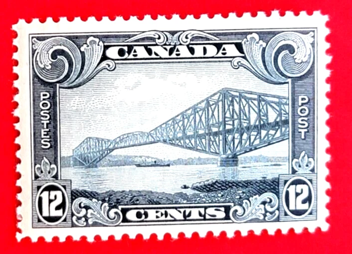 Canada Stamp #156 "Quebec Bridge" MH VF CV$70 - Image 1 of 1