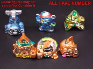 LOTE! 6 figuras de juguete de regalo The Grossery Gang serie 4 BUG STRIKE edición limitada - Imagen 1 de 19