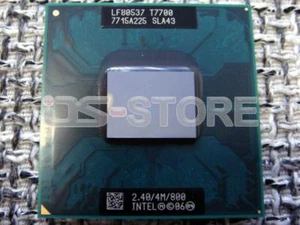 Zócalo de procesador de CPU móvil Intel Core2 Duo T7700 SLA43 SLAF7 P 478 pines 2,4 GHz 4M - Imagen 1 de 1