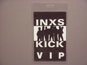 INXS backstage pass Laminated Kick Tour - Picture 1 of 1
