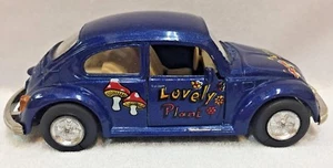 Welly Volkswagen Beetle Car 1:36 Die Cast 1303 8661 Lovely Plant Rubber Wheels - Picture 1 of 5