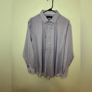 Pre-Owned XL Report Collection Purple Button Up Shirt - Picture 1 of 10