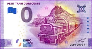 UEPT / PETIT TRAIN D'ARTOUSTE / BILLET 0 € / NULL EURO-SCHEIN / 0 € 2021-1 - Picture 1 of 1