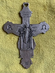 PAPA GIOVANNI PAOLO II - CROCE DEL GIUBILEO JUBILEUM PACIS 2000 - 16,5 X 11,5 - Foto 1 di 15